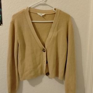 Beige cardigan
